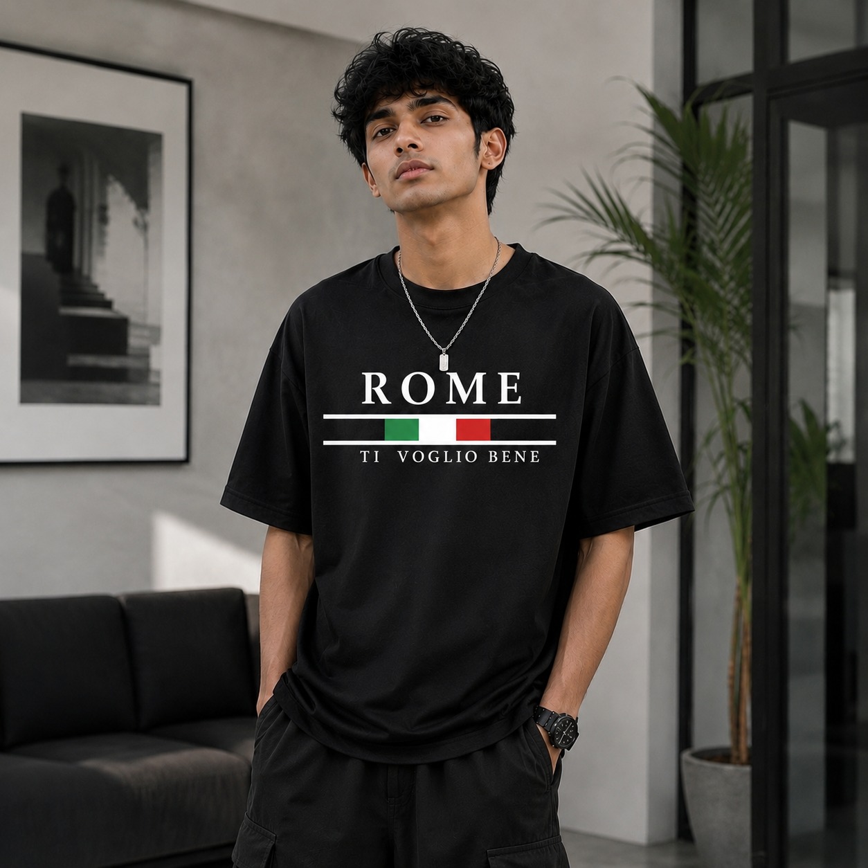 Premium Cotton Drop Shoulder Tshirt