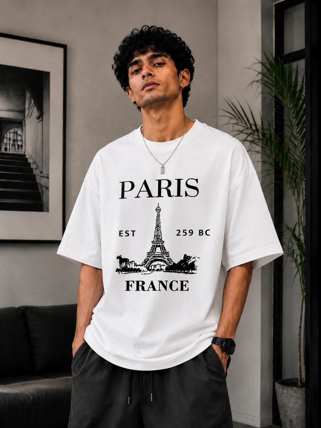 Premium Cotton Drop Shoulder Tshirt