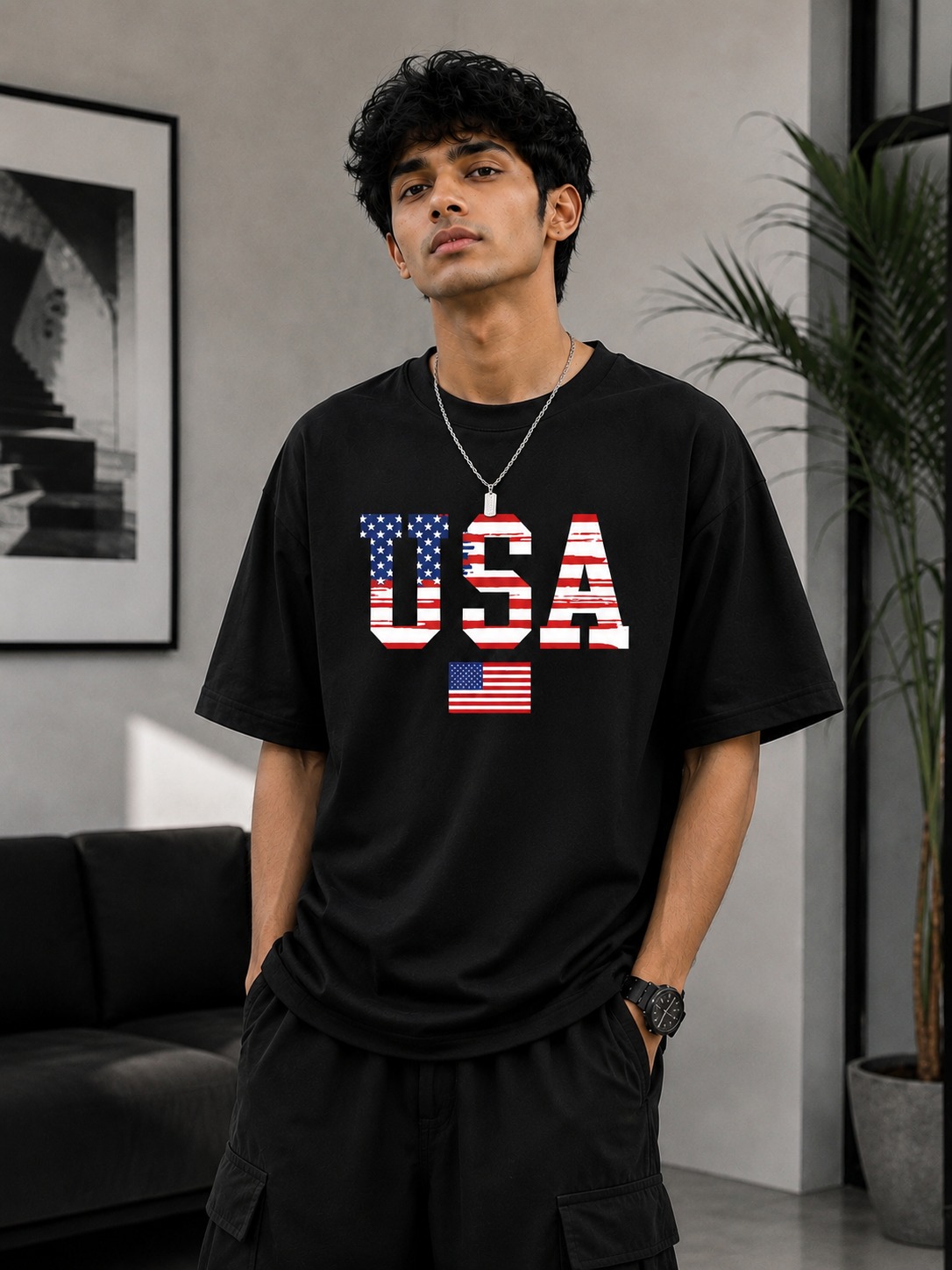 Premium Cotton Drop Shoulder Tshirt