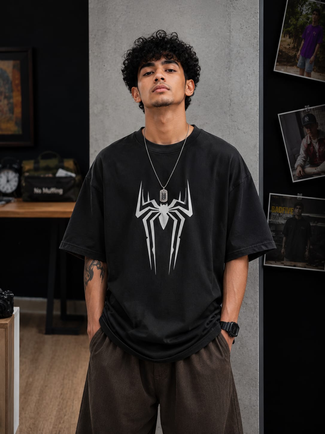 Premium Cotton Drop Shoulder Tshirt