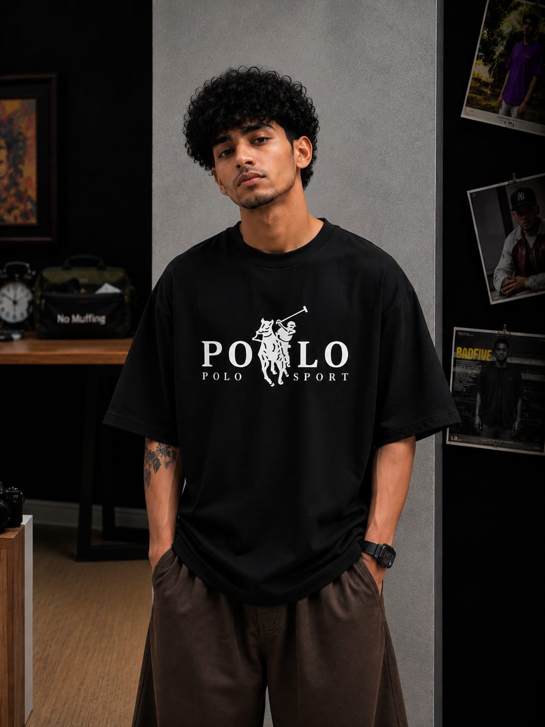 Premium Cotton Drop Shoulder Tshirt