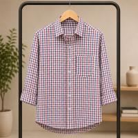 Formal Official Cotton Check Shirt