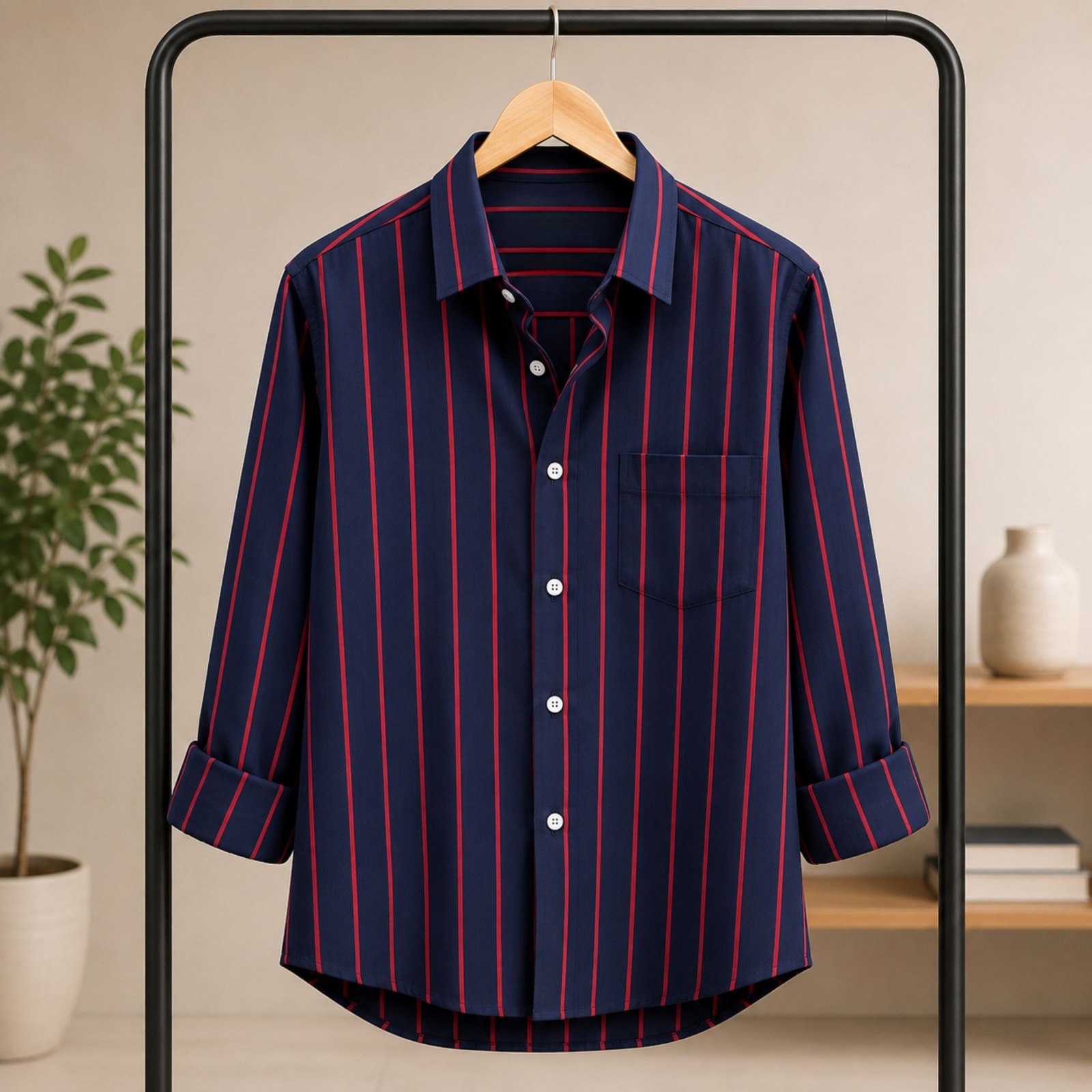 Formal Official Cotton Check Shirt