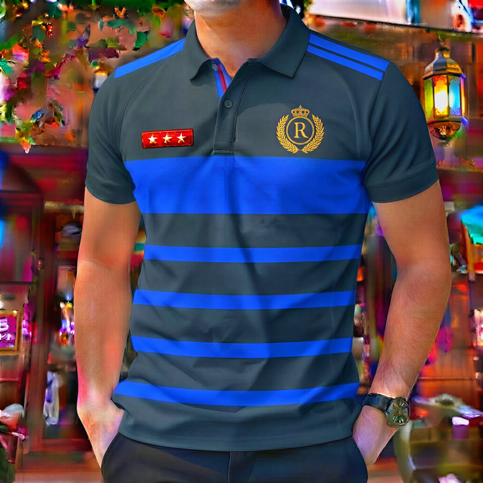 Stylist Casual Polo Shirt For Men