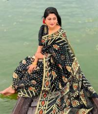 Virul Jamdani Saree with Blause pcs