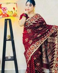 Virul Jamdani Saree with Blause pcs