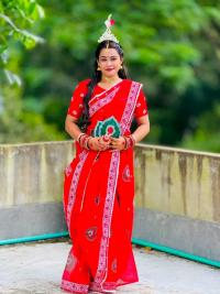 Puja Special Panpata Saree