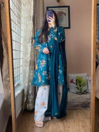 Digital Printed Three Piece