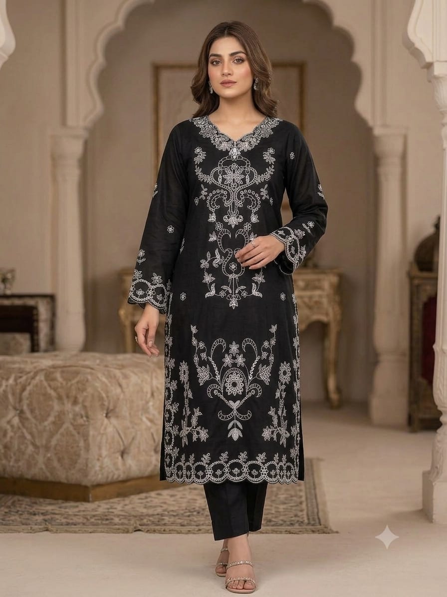Unique Embroidered Co-Ord Set