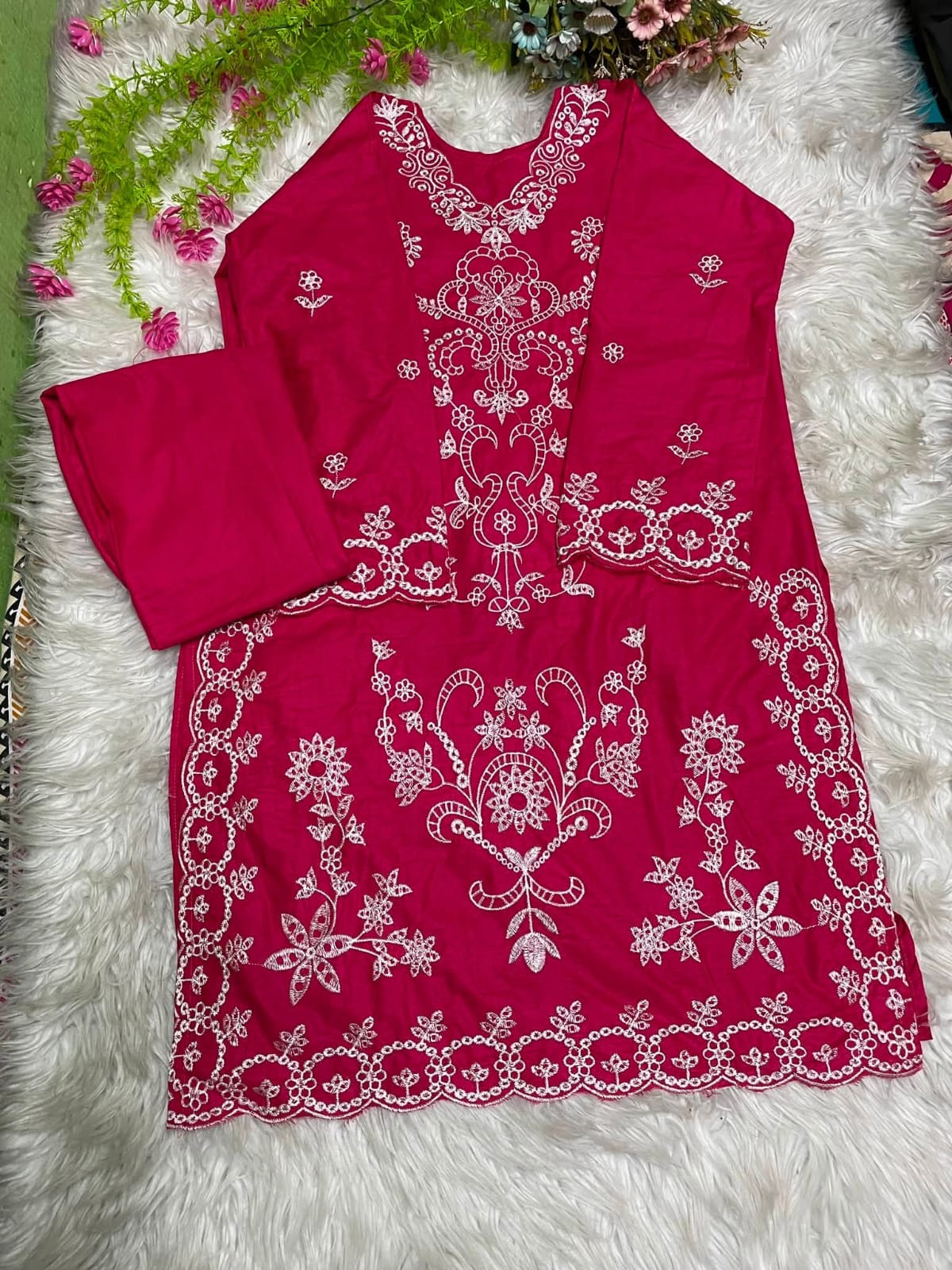 Unique Embroidered Co-Ord Set