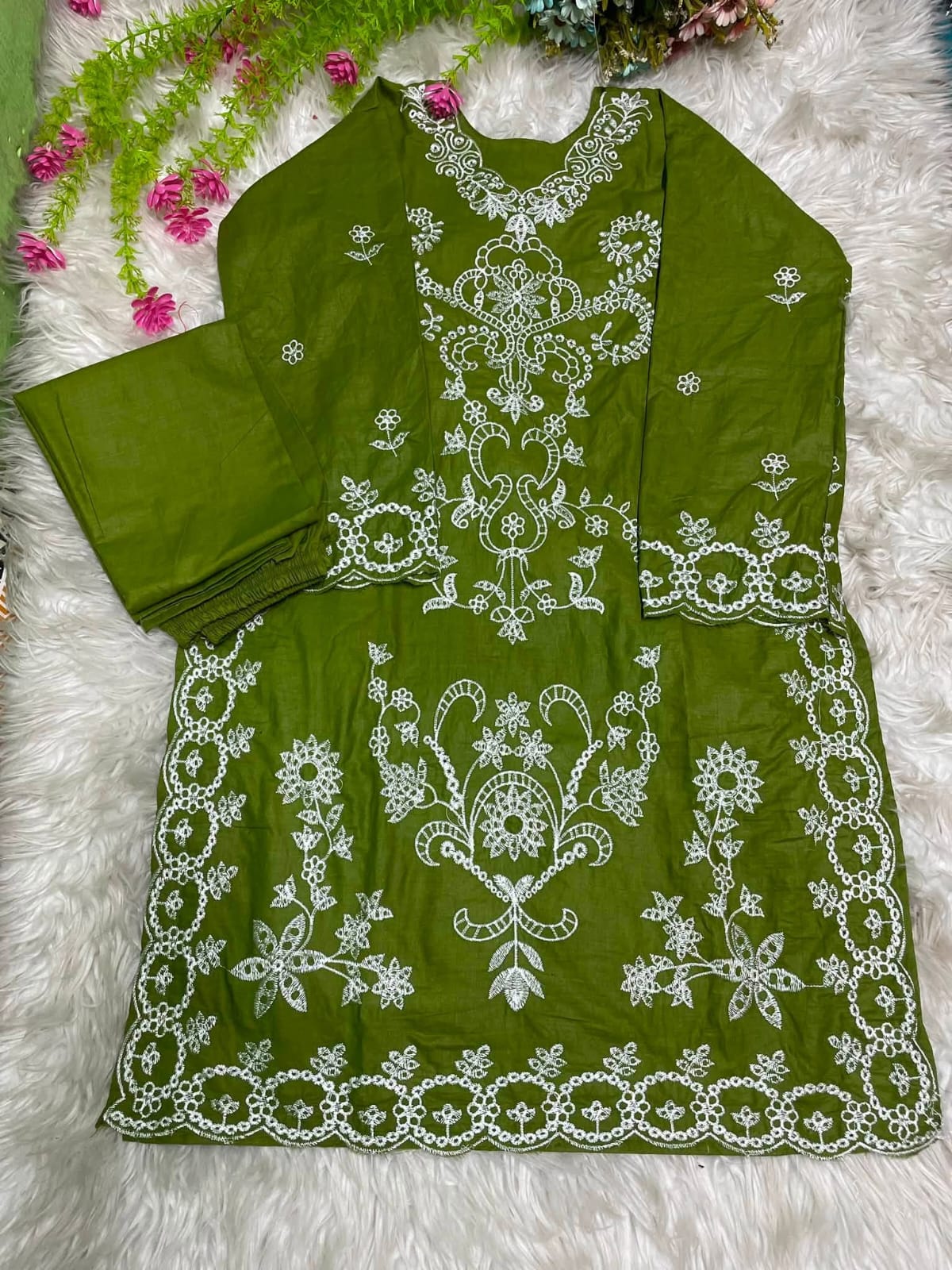 Unique Embroidered Co-Ord Set