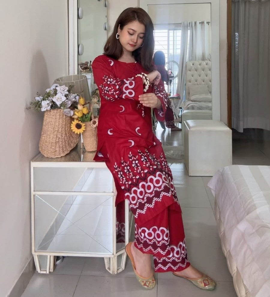 Unique Embroidered Co-Ord Set