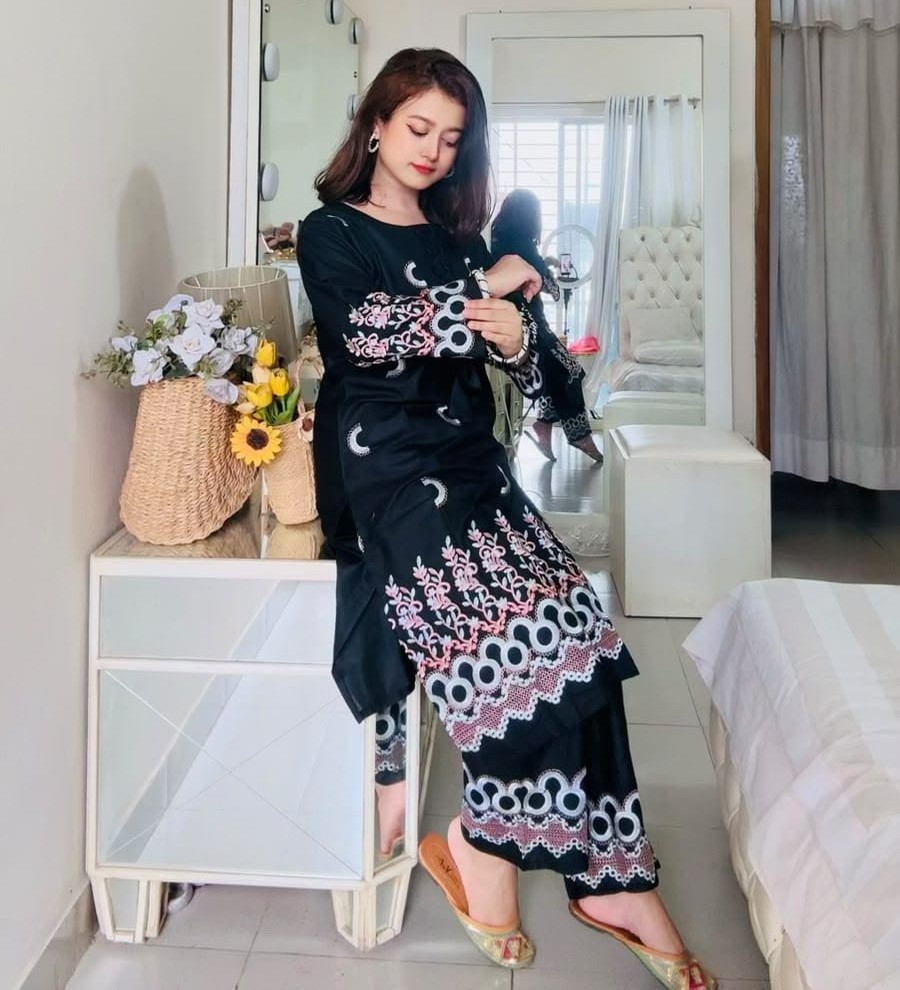 Unique Embroidered Co-Ord Set
