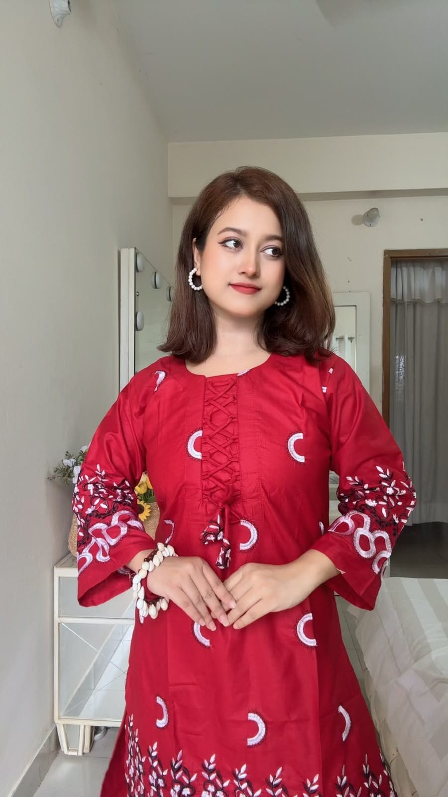 Unique Embroidered Co-Ord Set