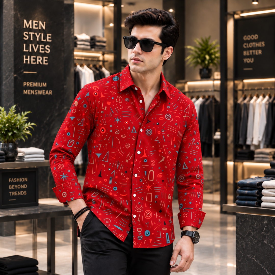Premium China Micro Stich Full Sleeve Shirt