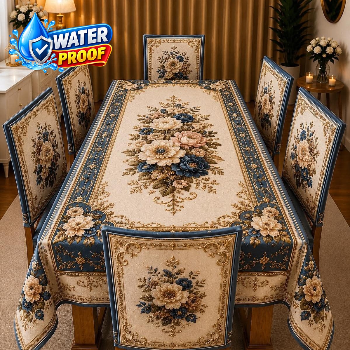 Water Proof Dining Cover Set