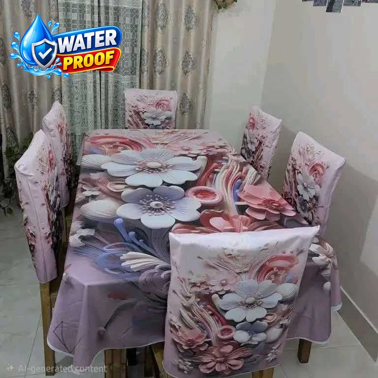 Water Proof Dining Cover Set