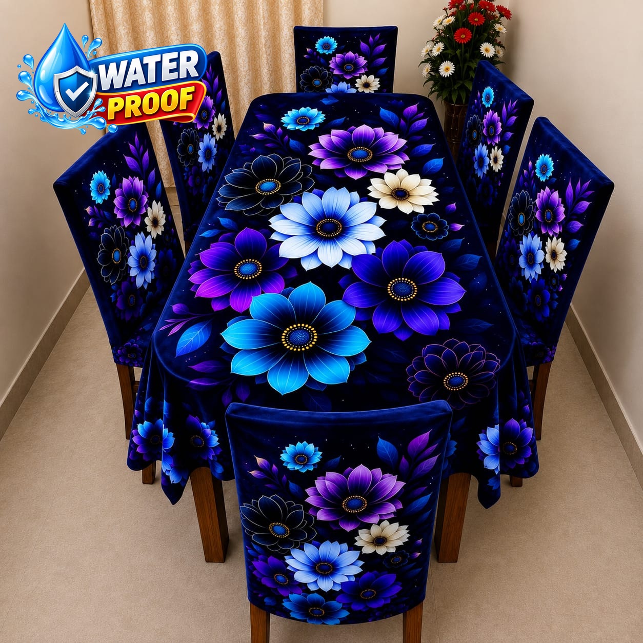 Water Proof Dining Cover Set