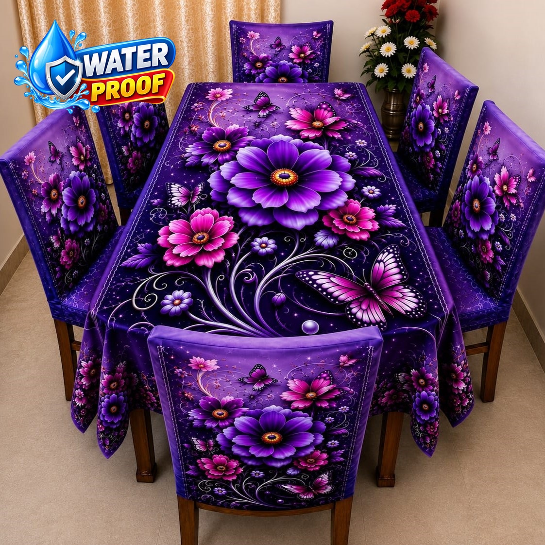 Water Proof Dining Cover Set