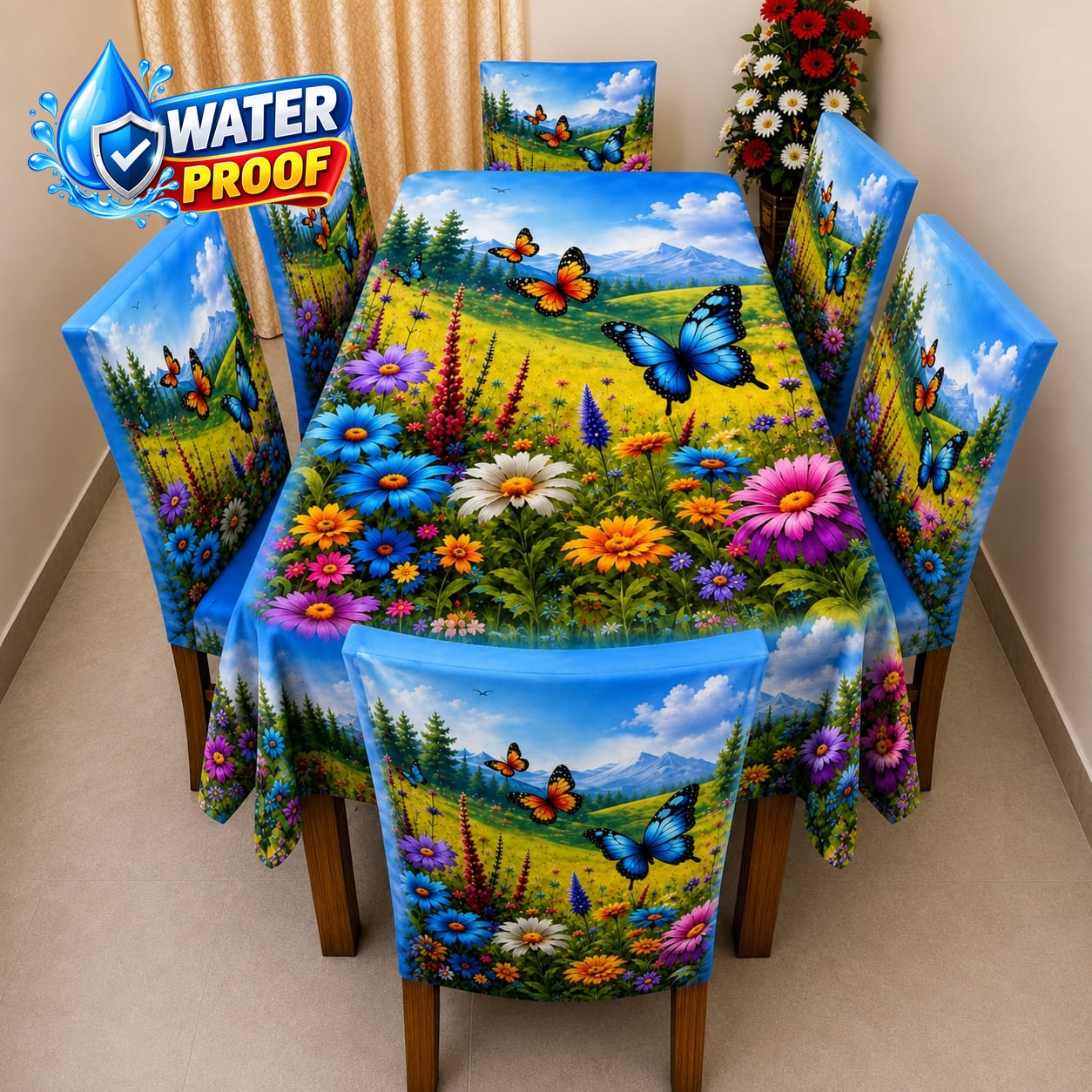 Water Proof Dining Cover Set