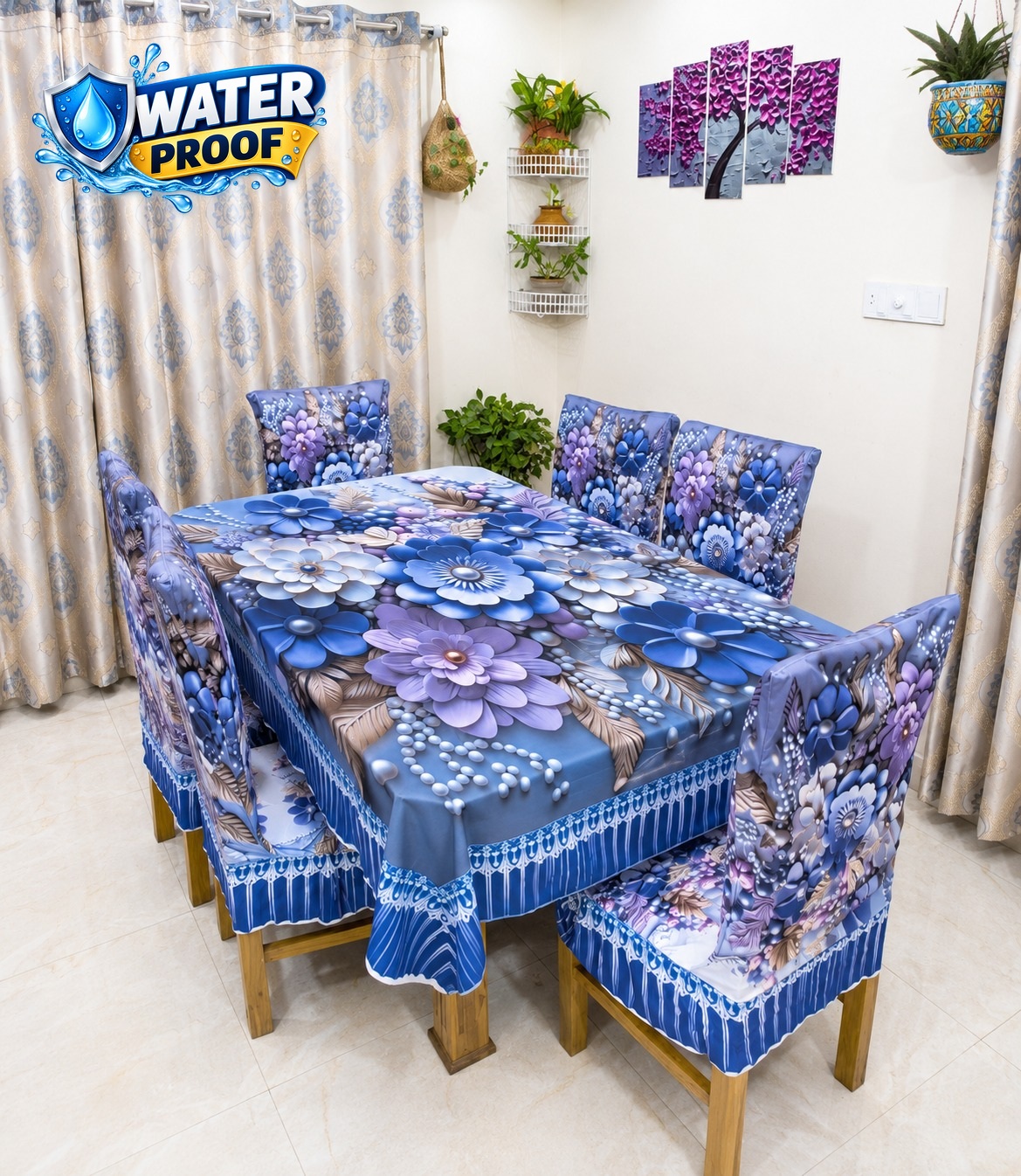 Water Proof Premium Dining Cover Set