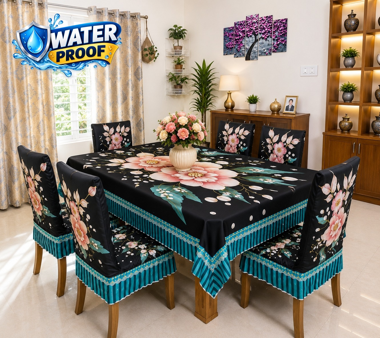 Water Proof Premium Dining Cover Set