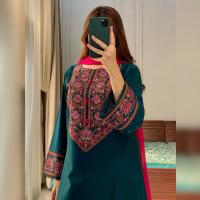 Embroidery Three Piece