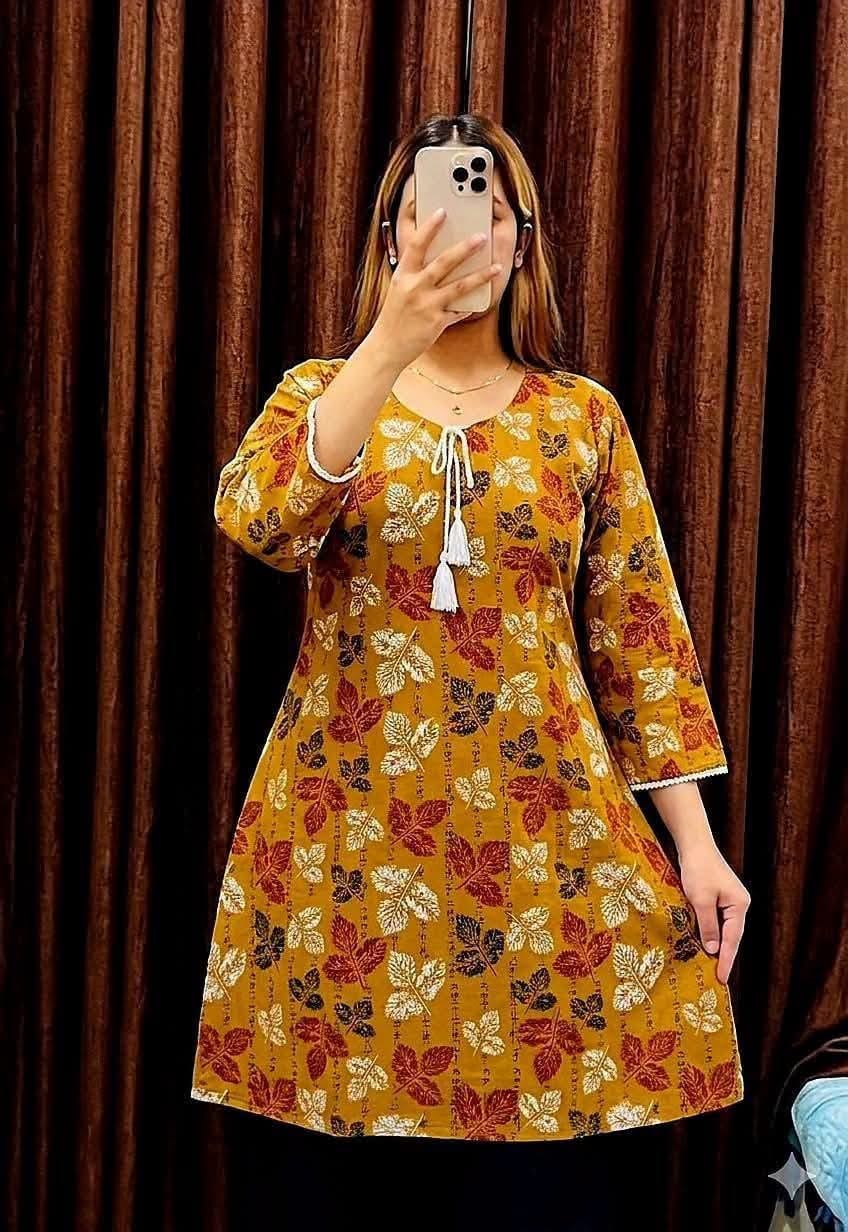 One Piece Short Kurti