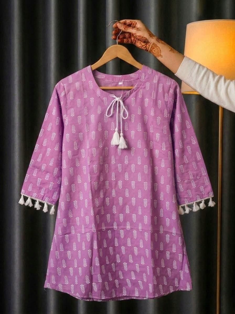 One Piece Short Kurti