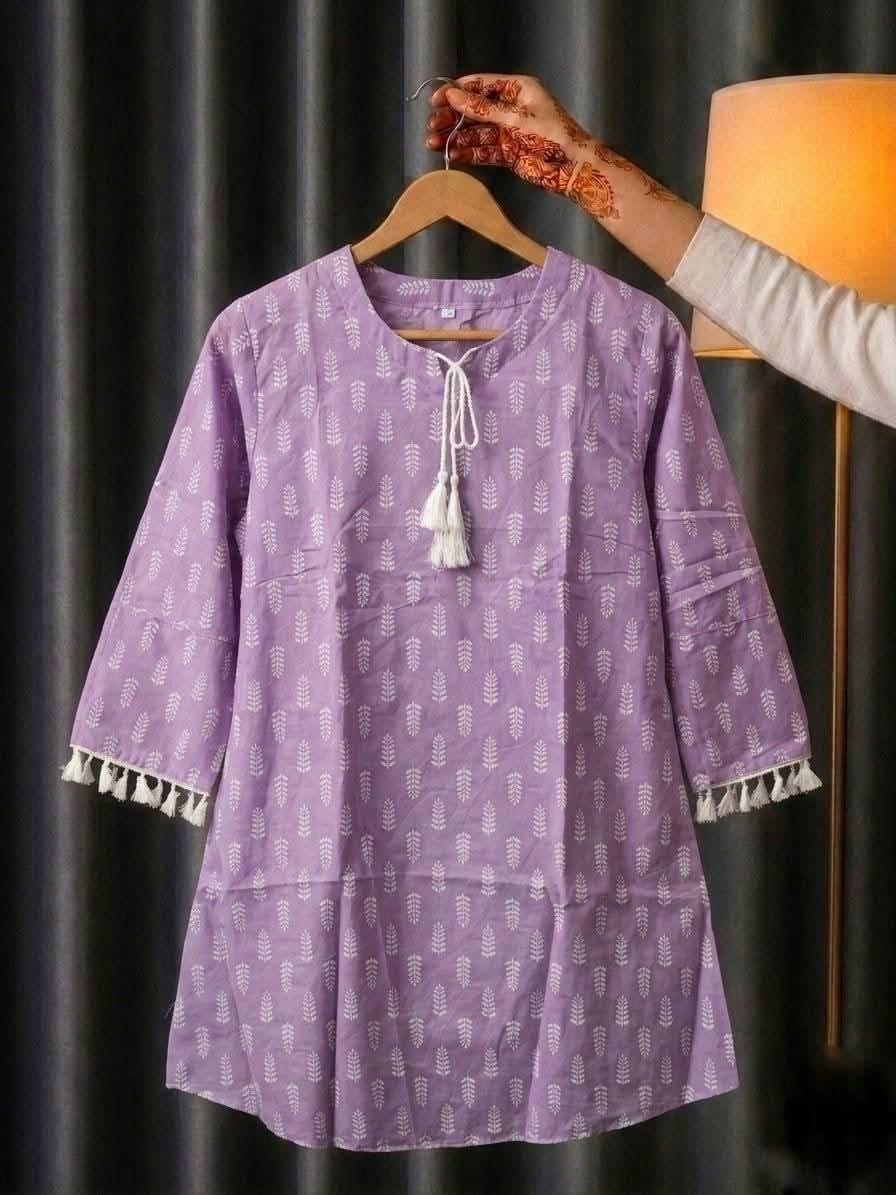 One Piece Short Kurti