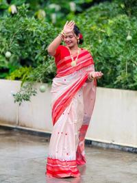 Indian Inspired Assam Silk Saree