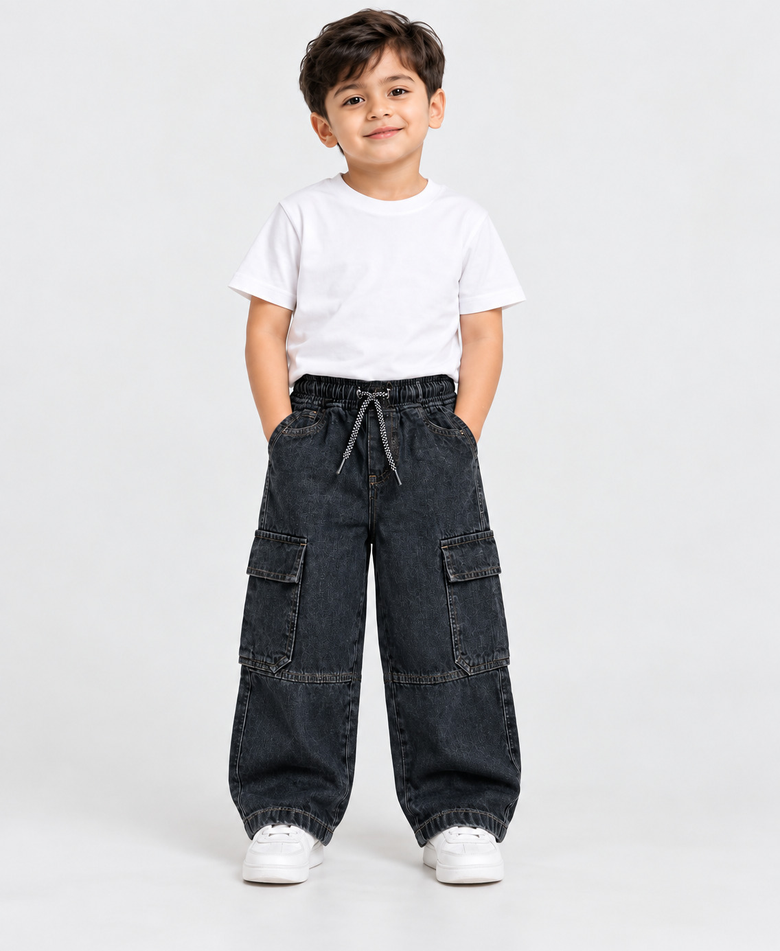 Boys Denim Baggy Pant 2-12Y