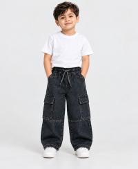 Boys Denim Baggy Pant 2-12Y