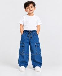 Boys Denim Baggy Pant 2-12Y