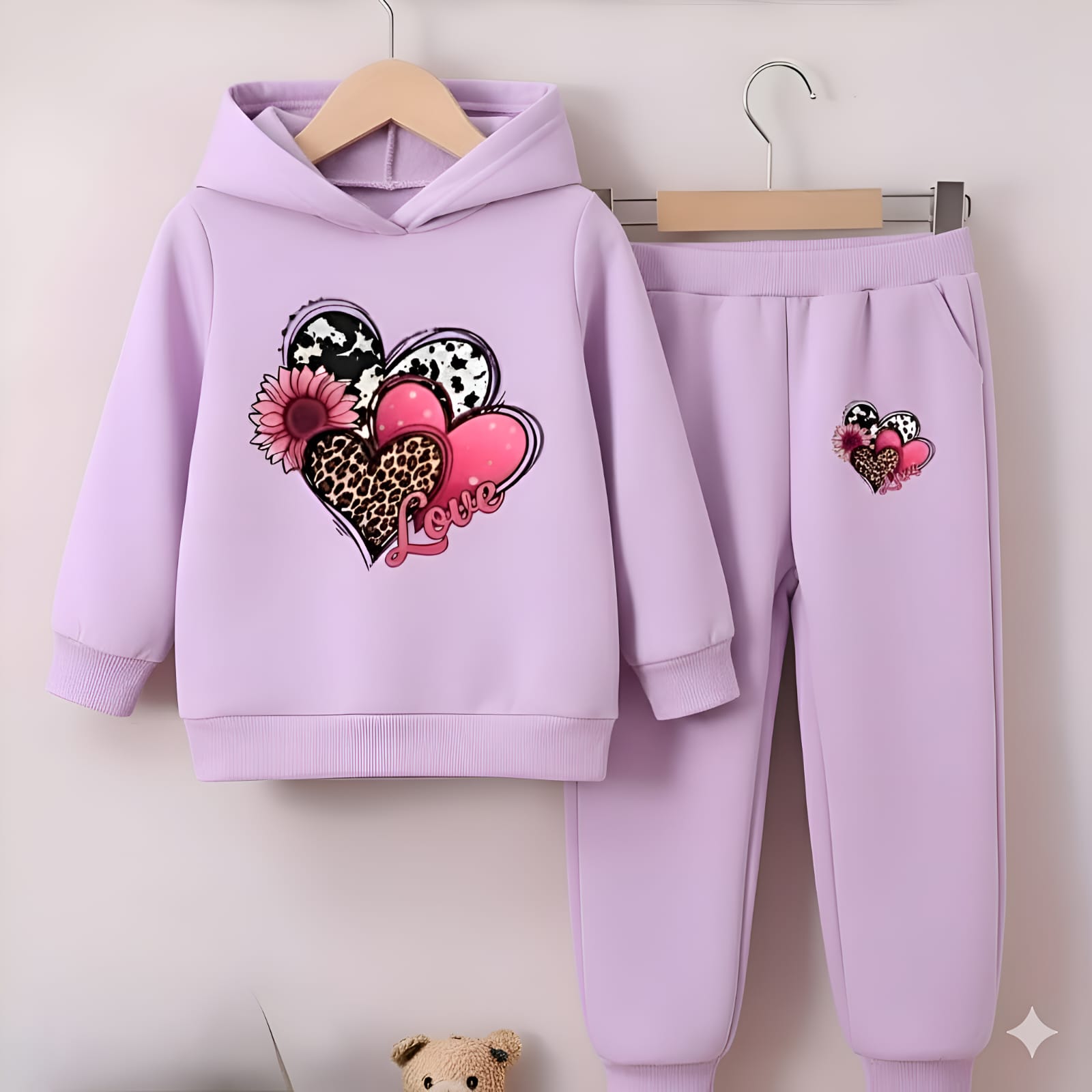 Elegant Stylish Kids Hoodie Set