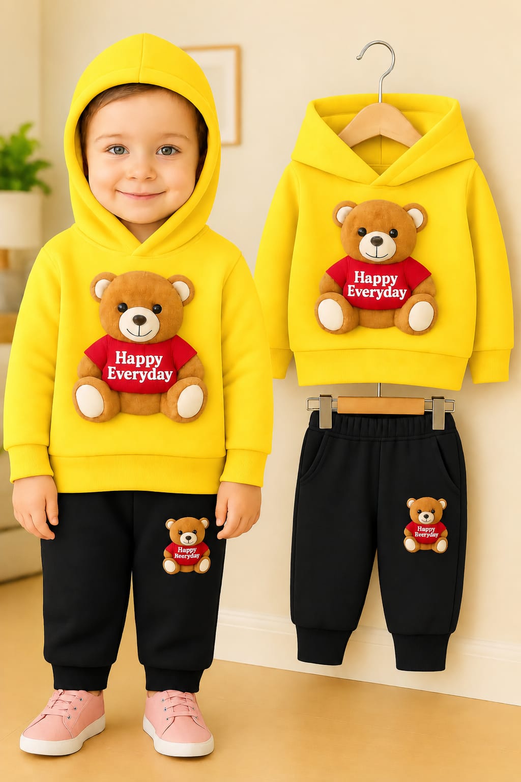 Elegant Stylish Kids Hoodie Set
