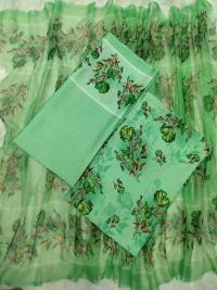Indian Risika Silk Unstitch Three Piece