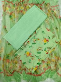 Indian Risika Silk Unstitch Three Piece