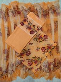 Indian Risika Silk Unstitch Three Piece