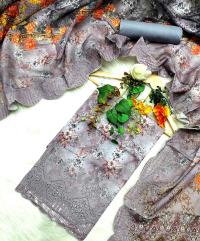 Pakistani Masalar Unstitch Three Piece