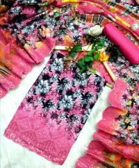 Pakistani Masalar Unstitch Three Piece