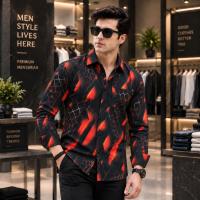 Premium China Jafran Fabrics Print Shirt
