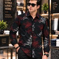Premium China Jafran Fabrics Print Shirt