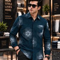 Premium China Jafran Fabrics Print Shirt