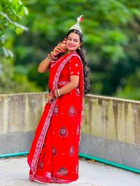 Hybrid Silk Sharee with Blouse Piece