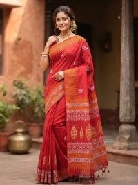 Khadi Suti Sharee with Blouse Piece