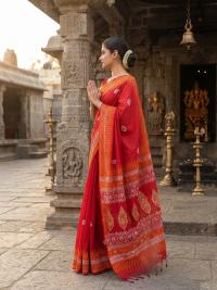 Khadi Suti Sharee with Blouse Piece