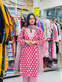 Skin Print Three Piece