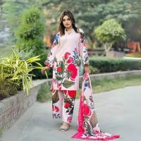 Skin Print Three Piece