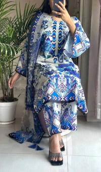 Skin Print Three Piece
